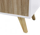 Mobile Elton 150x39,5x75 h cm in Truciolare bilaminato Bianco