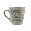 Set 3 tazzine Caffè "Deca" Ø5x5,5 cm in Bone China VdE Tivoli 1996 