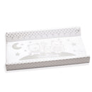 Fasciatoio Imbottito Universale in PVC 49x81cm 2 Lati Italbaby Happy Family Bianco