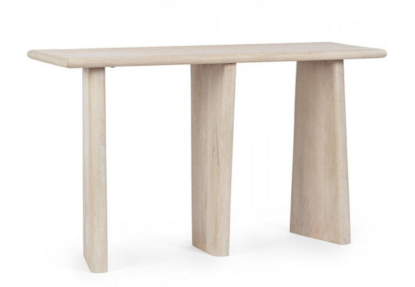 acquista Consolle 130x40x75 cm Caffè White in Legno Naturale