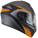 Casco Integrale per Scooter Visiera Lunga CGM Dresda 508G Arancione Opaco Varie Misure