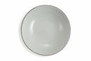 Set 6 Piatti Fondi Ø20x5 cm in Gres Villa d'Este Home Tivoli Canapa Grigio Chiaro