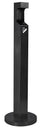 Posacenere a Colonna Ø32 cm in Metallo Nero Opaco 2L per Esterno