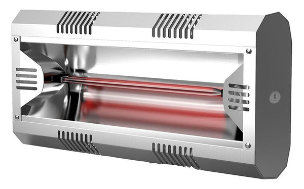Stufa Elettrica ad Infrarossi da Parete o Soffitto 23,5x49,6x31,3 cm 2000W Moel Hathor 79104 online
