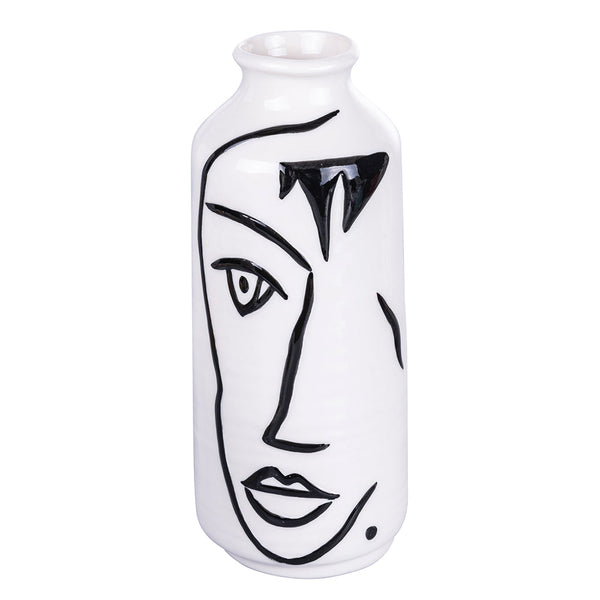 Vaso con Viso Ø9,8x24 cm in Ceramica VdE Tivoli 1996 Vis a Vis prezzo
