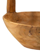 Svuotatasche Timbo 32x25x27 cm in Teak Riciclato      
