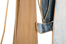 Panello Dark Regata 132x3,8x76,8 cm in Ferro
