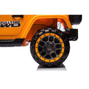 Macchina Elettrica per Bambini Fuoristrada Adventure 12V con Telecomando Giallo