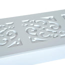 Consolle Moderna per Ingresso in Legno Bianco 89x35.5x72 cm 