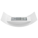 Camino a Bioetanolo da Pavimento 71,7x40 cm Flig Chicago Bianco