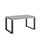 Tavolo Allungabile 160-264x90x77 cm Tecno Premium Cemento