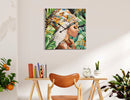 Orologio Kloe 60x4,5x60 cm in MDF Multicolor      