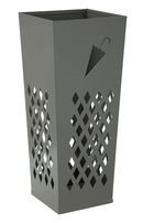 Portaombrelli Umbrella 19x19x48 cm in Metallo Grigio      