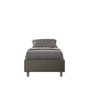 Letto Singolo Azelia Cappuccino Varie Misure