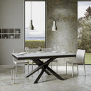 Tavolo Allungabile 180-440x90x77 cm Volantis Evolution Bianco Frassino