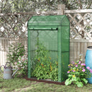 Serra da Balcone Verticale 100x51x170 cm in Polietilene Verde