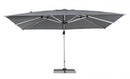 Ombrellone da Giardino Decentrato 4x3x2,59h m Ines Grigio Scuro 