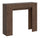 Consolle Allungabile 90x25/181 cm Pannelli in Nobilitato Slick Noce
