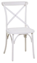 Sedia da Giardino in Plastica Cross Bianco