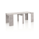 Consolle Allungabile 54/252x78,5x78 cm in Melamina Cemento