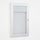 Bacheca con Apertura a Battente 30,1x48,7x2,3 cm in Alluminio Silver