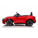 Macchina Elettrica per Bambini 12V Licenza Ufficiale Audi RS E-Tron GT con Telecomando Rosso