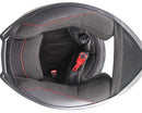 Casco Integrale per Scooter Visiera Lunga CGM Valencia 307A Nero Opaco Varie Misure