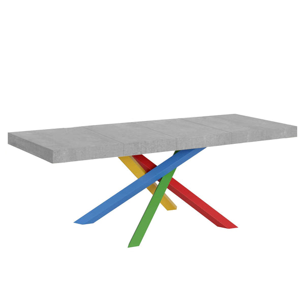 acquista Tavolo Allungabile 160/264x90x77 cm Volantis Premium Cemento