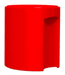 Sgabello da Giardino 41x45 cm in Resina Arkema Kami Cherry