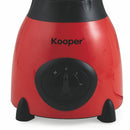 Frullatore Elettrico 500W Bicchiere 1,5 Litri 2 Velocità Kooper Rosso