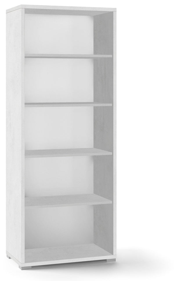 Libreria a Giorno 71x182x41 cm Ossido Bianco prezzo