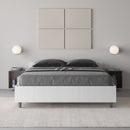 Letto Matrimoniale Francese Nuamo Bianco Frassino Varie Misure