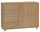 Madia 2 Ante 4 Cassetti 116x86x41 cm Noce Stelvio