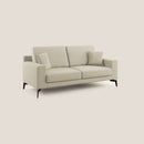 Divano 2 Posti 166x95x91 cm in Tessuto Panna
