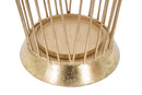 Porta Ombrelli Glam Stick 25,5x18,5x60 cm in Ferro Oro