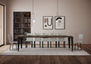 Consolle Allungabile 90-300x40x77 cm in Nobilitato Marrone