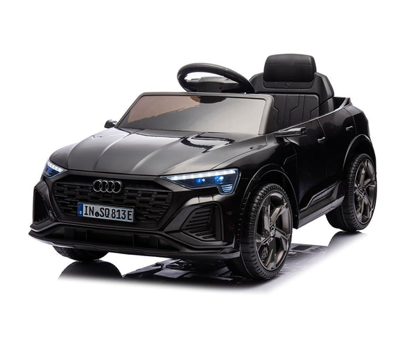 Macchina Elettrica per Bambini 12V Licenza Ufficiale Audi SQ8 E-Tron con Telecomando e Sedile Pelle Nero acquista