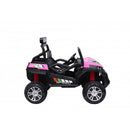 Macchina Elettrica per Bambini Licenza Ufficiale Polar 24V Fuoristrada 2 Posti Rosa