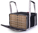 Borsa Termica Porta Pizze da Asporto 6 Cartoni Safemi Express 6 Nera