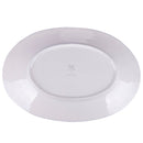 Piatto da Portata 55x27 cm  in Ceramica VdE Tivoli 1996 Face to grey 