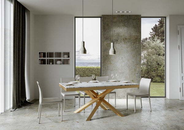 online Tavolo Allungabile 180-284x90x80 cm Volantis Evolution Marmo