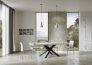 Tavolo Allungabile 140/244x90x77 cm Volantis Premium Bianco Frassino