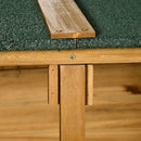 Casette Box da Giardino Porta Utensili 140x75x157 cm 2 Ante in Legno di Abete