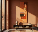 Stampa con LED su Tela Abstract 150x3,5x50 cm in Tela e Plastica e MDF Multicolor      