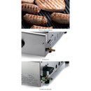 Doppia Piastra di Cottura in Ghisa a Gas GPL Ompagrill Plancha Double 4069