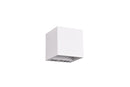 Applique da Interno a LED in Metallo Bianco Opaco