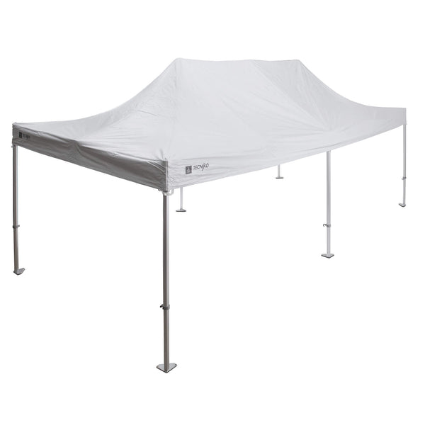 online Gazebo da Giardino 3x6m in Alluminio e Poliestere Bianco