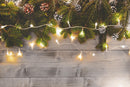 Luci di Natale 180 LED 7,2m Bianco Caldo da Interno Soriani