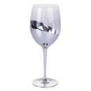 Set 4 Calici Chic Metallic Finish in Vetro VdE Tivoli 1996 