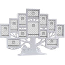 Cornice Portafoto Forma Albero della Vita 12 Posti 82 x 59 x 2 cm Idea Regalo